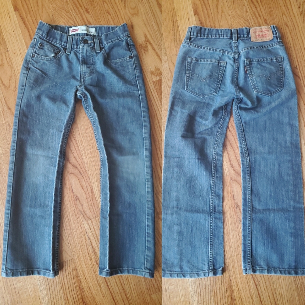 LEVI'S Size 8 Regular Slim Straight 514 Jeans